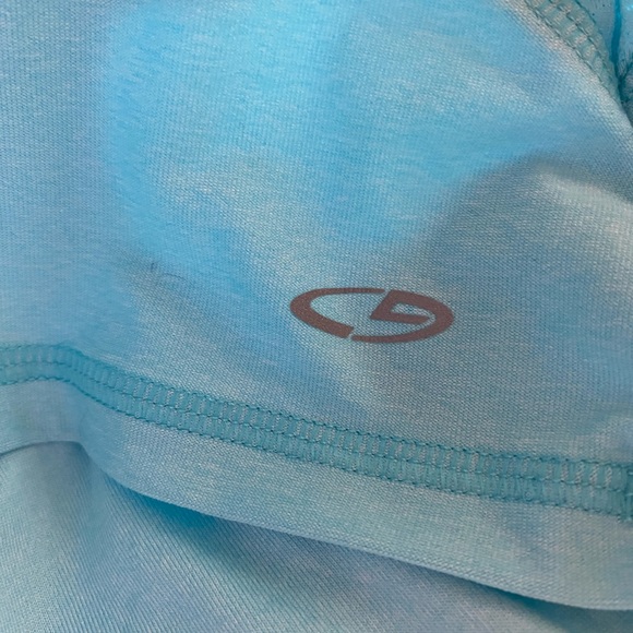 Champion pullover 1/4 zip, long sleeve back zip, gathered shoulders, lightweight - Picture 10 of 12